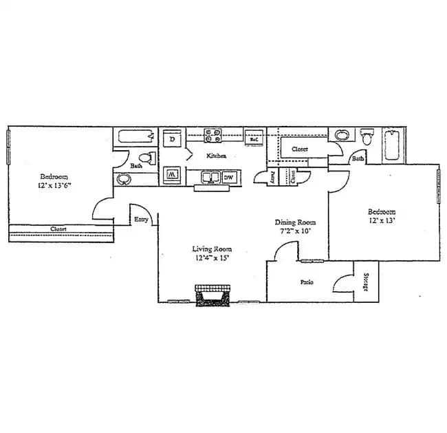 Unit 10526 10526 floor plan