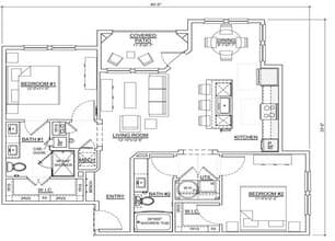Unit 4302 4302 floor plan