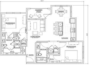 Unit 1202 1202 floor plan