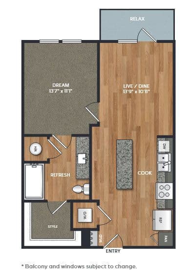 A1 1312 floor plan
