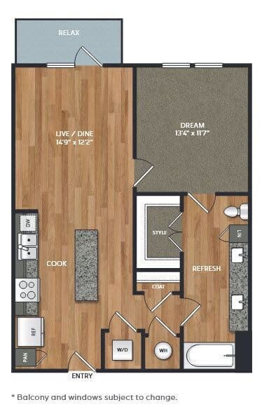 Unit 2208 2208 floor plan