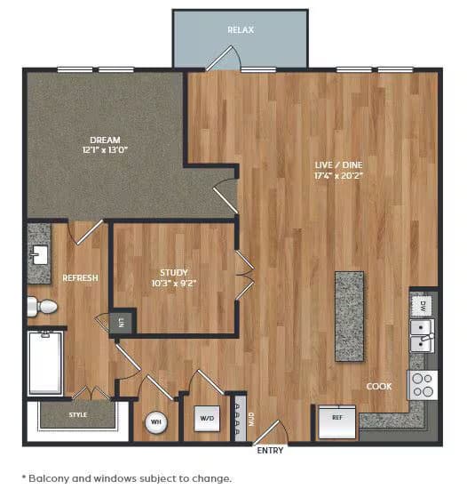 A4 5307 floor plan
