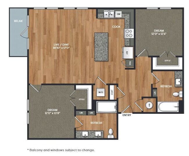 B2 3302 floor plan