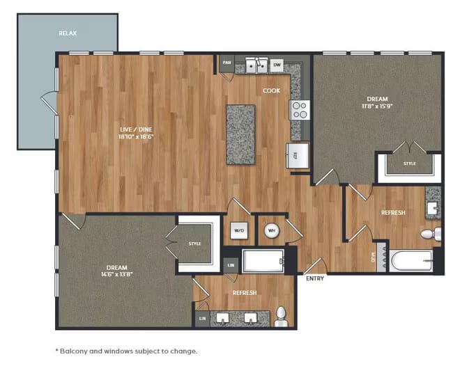 Unit 5212 5212 floor plan