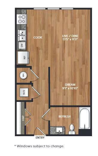 Unit 2217 5215 floor plan