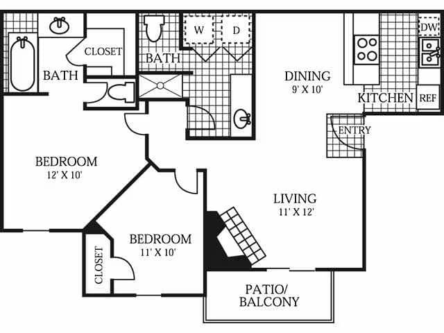 B5 30077 floor plan