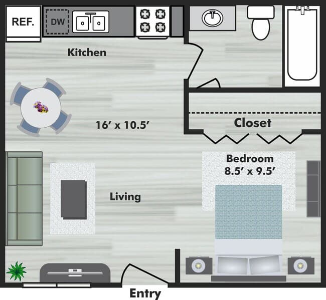 Unit 310 310 floor plan