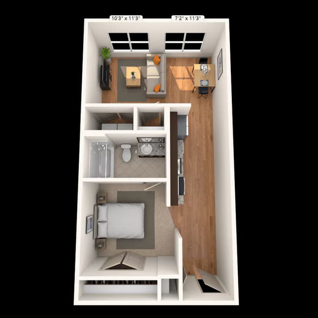 Unit 5163 4143 floor plan