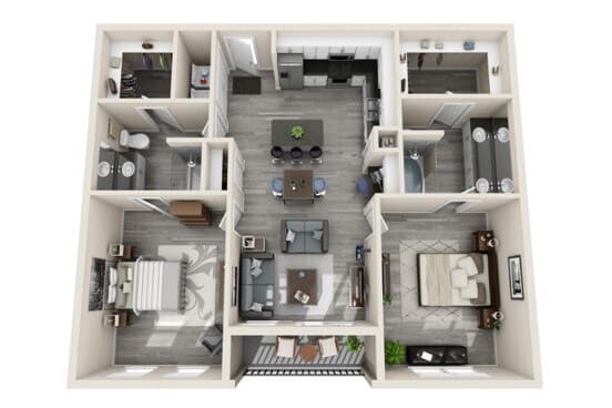 Unit 3204 3204 floor plan