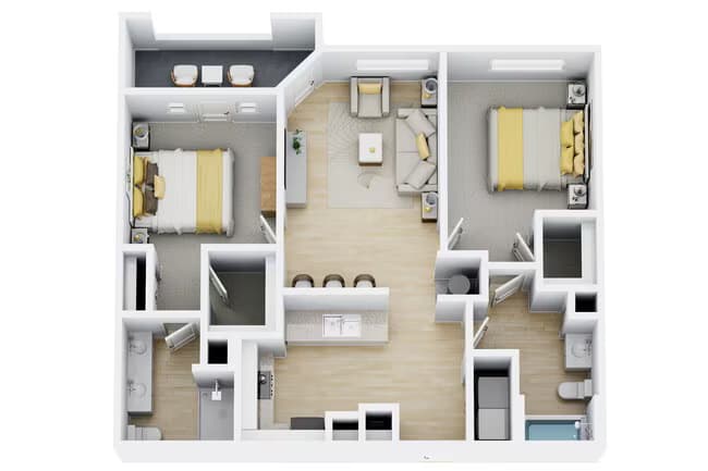 B1 2121 floor plan