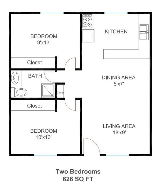 Unit 231 231 floor plan