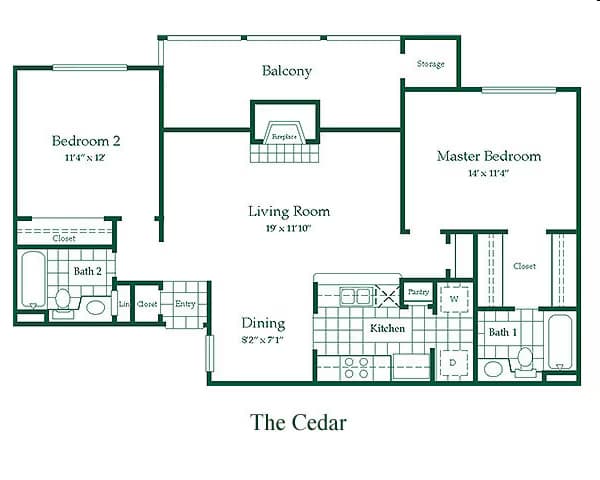 Unit 270 265 floor plan