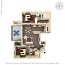 Cabin 1813 floor plan