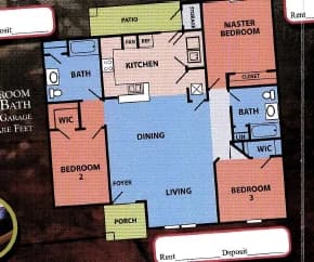 Unit 1403 1403 floor plan