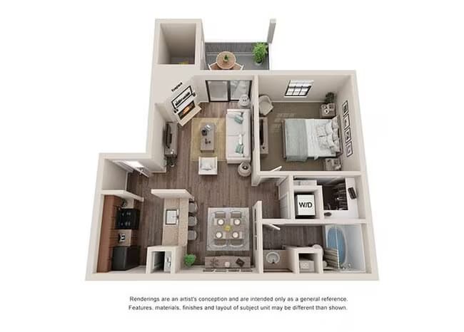 Unit 0611 0611 floor plan