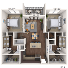 Parker 1313 floor plan