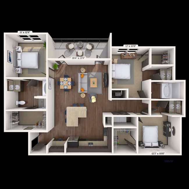 Redding 9102 floor plan