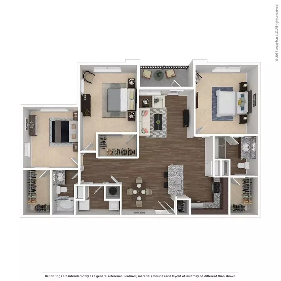 Unit 1324 1324 floor plan