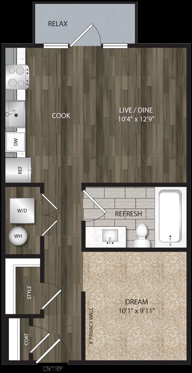 S1A 1209D floor plan