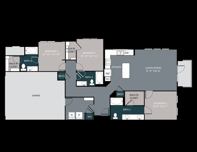 Unit 04101 04101 floor plan