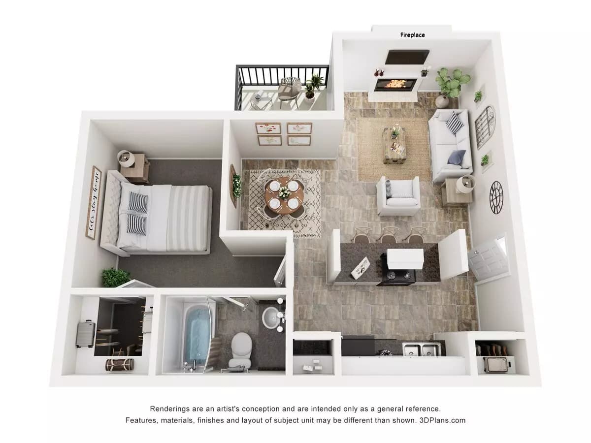 A1 1002 floor plan