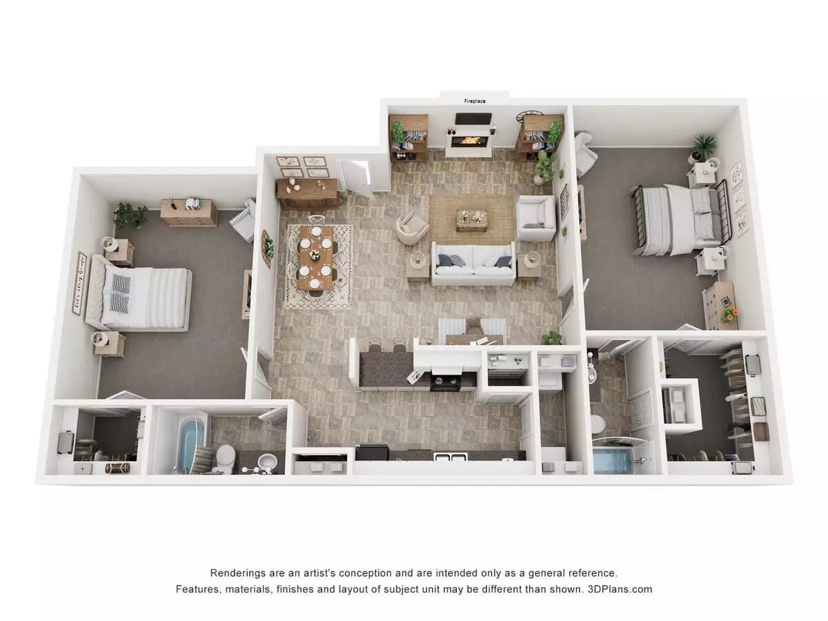 B1 2105 floor plan