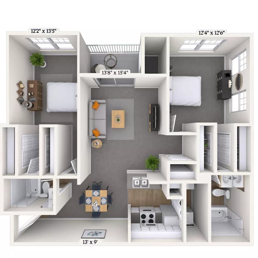 Unit 1414307 1414307 floor plan