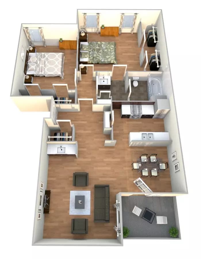 Unit 1-2135 1-2135 floor plan