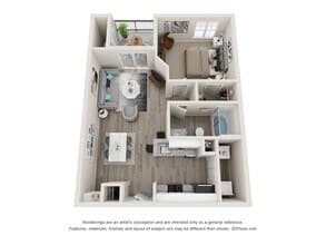 Unit 1025 2824 floor plan