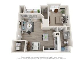 Unit 1833 2332 floor plan