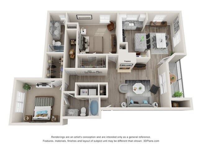 The Live Oak with Garage 2521 floor plan