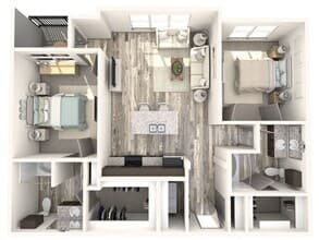 B1 1321 floor plan
