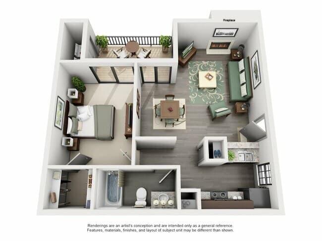 A1 422 floor plan