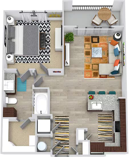 Armstrong 2203 floor plan