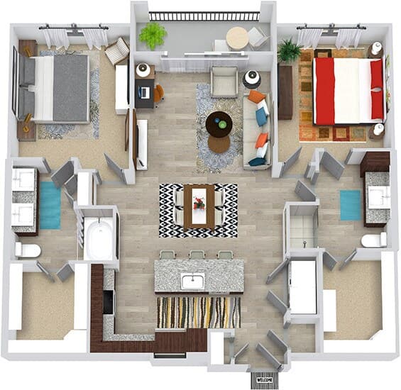 McDonald 4128 floor plan