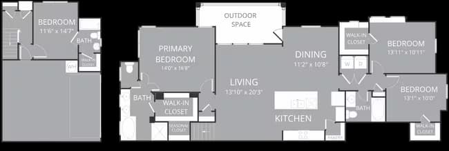 Unit 5407 5407 floor plan