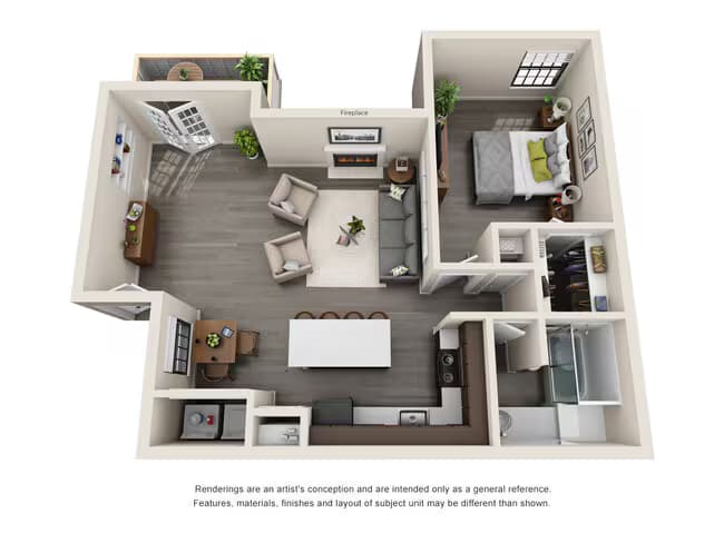 Unit 2831 3033 floor plan