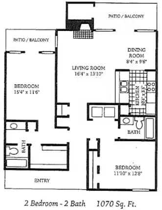 B1 1401 floor plan