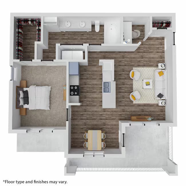 A1X 220 floor plan