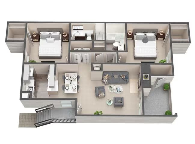 B1 1-2112 floor plan