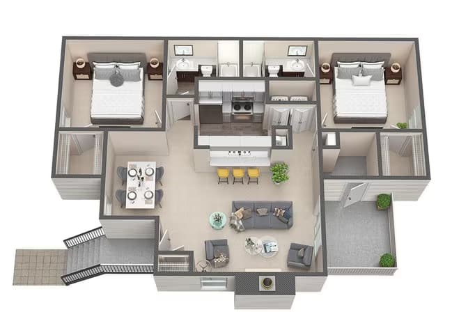 Unit 1-1020 1-1020 floor plan