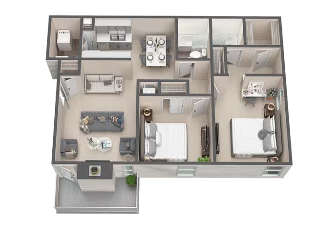 B5 2-0924 floor plan