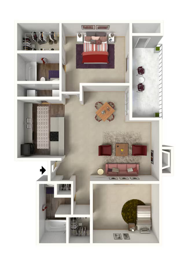 Unit 2704 2704 floor plan