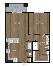 1x1 789 sq ft 4304 floor plan