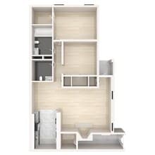 B2/B3 B-205 floor plan