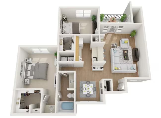 B1 708 floor plan