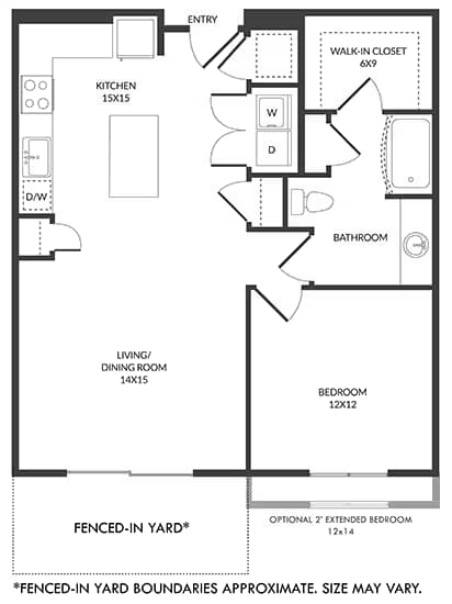 Bend with Fenced-in Yard 4108 floor plan