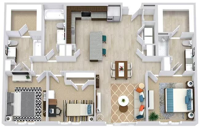 Thicket 3220 floor plan