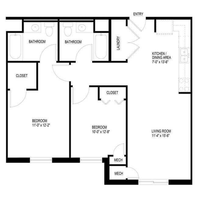 B1 D119 floor plan