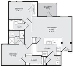 B2 1130 floor plan